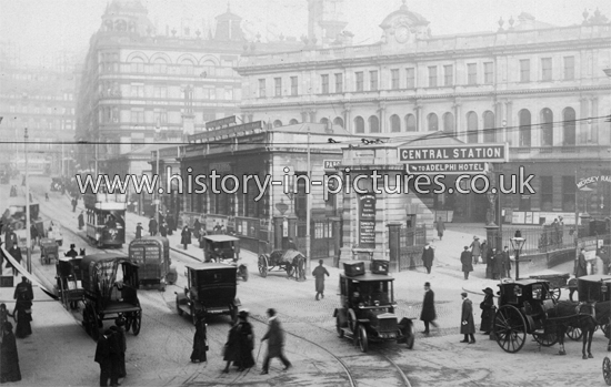 Central Station, Liverpool. c.1920